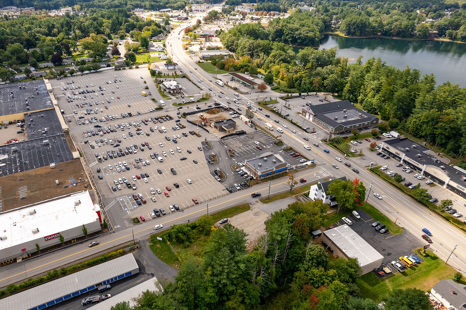 Development Site Pre-approved for 4,500 SqFt building footprint : 472 "B" High Street & Tri-City Road, Somersworth, NH 03878